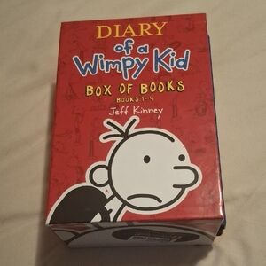 Jeff Kinney Diary Of A Wimpy Kid Box Set 1-4